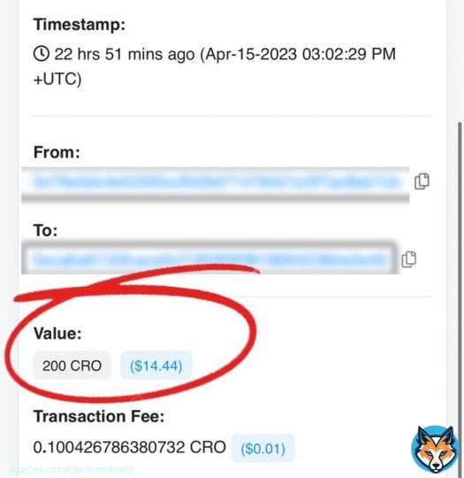 As always on 15th every month I get #cro #rewards from @AikoSociety just by holding the #Beanumz @AikoBeanz  Thanks @OfficialNinoyt   #AIKOSociety #AIKOFam #AIKOBeanz #MAB #Beanumz #AIKO #AIKONFT #NFT #NFTCommunity  #fftb #crofam #cro #CronosChain