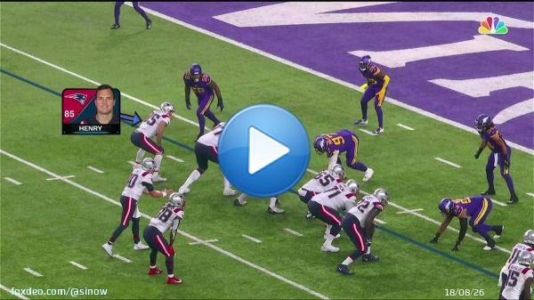 This was ruled an 'incomplete pass'   Was Hunter Henry robbed?