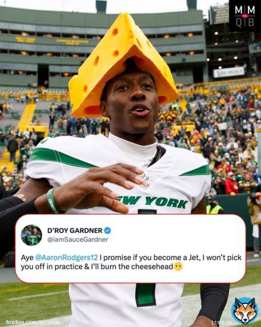 Sauce Gardner made hilarious promises to Aaron Rodgers if he joins the Jets