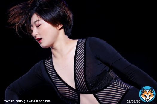 : Photos of Kaori Sakamoto performing her exhibition program &ldquo;Tango Amore&rdquo; at NHK Trophy 2022.   Photo Credit: Naoki Nishimura  #KaoriSakamoto #坂本花織