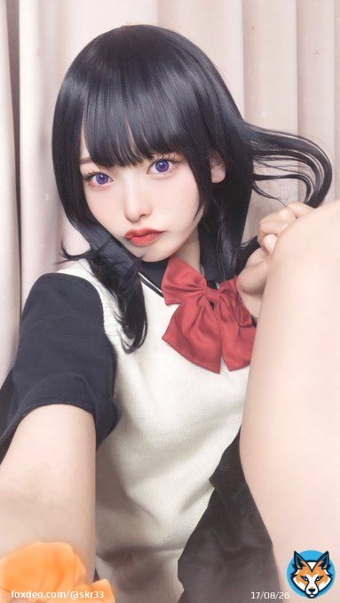 \u26a0\ufe0f︎宅コス　 グリッドマンユニバース　宝多六花  映画館みんな行こう