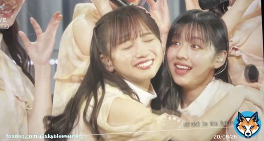 齊藤京子さんの愛に驚く渡邉美穂さん #渡邉美穂 #齊藤京子 #渡邉美穂卒業セレモニー