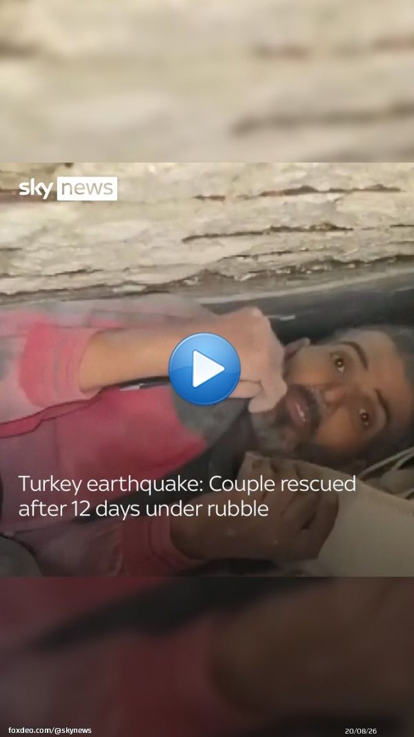 A couple and their son were rescued from under an apartment building in the Turkish city of Antakya more than 12 days on from a powerful earthquake. Sadly, the child later died