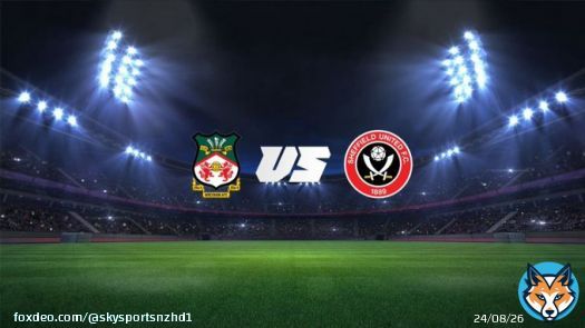 #WxmAFC #FACup      Wrexham vs Sheffield United: live stream, TV channel details   Mobile + PC   Link 1:   Link 2:   Link 3:   Enjoy Streaming