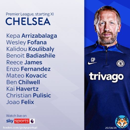 Chelsea vs Everton team news is in!   Watch Saturday Night Football live on Sky Sports PL & Main Event from 5pm