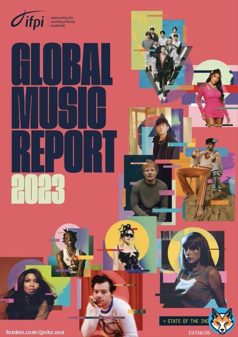 According to the IFPI #GlobalMusicReport, @Stray_Kids are recognized as the 7th Most Popular and Best-Selling Artist of 2022 amongst artists such as Taylor Swift, Harry Styles, Ed Sheeran, and Bad Bunny! #MAXIDENT is also recognized as the 6th Best-Selling Album of 2022!