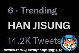 [MALAYSIA TWITTER TRENDS]  HAN JISUNG is trending at #6   Keep dropping the tags!!  VOLCANO BY HAN  #HAN_SKZRECORD  #한_슼즈레코드