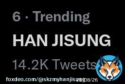 [MALAYSIA TWITTER TRENDS]  HAN JISUNG is trending at #6   Keep dropping the tags!!  VOLCANO BY HAN  #HAN_SKZRECORD  #한_슼즈레코드