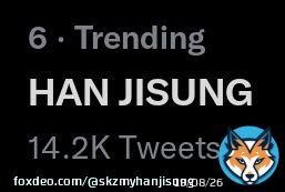 [MALAYSIA TWITTER TRENDS]  HAN JISUNG is trending at #6   Keep dropping the tags!!  VOLCANO BY HAN  #HAN_SKZRECORD  #한_슼즈레코드