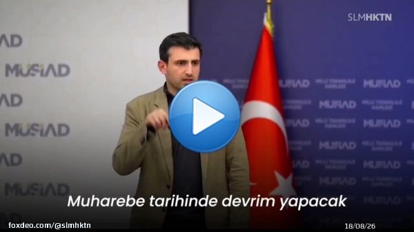 Sel&ccedil;uk Bayraktar:   'Bayraktar TB-3 ve MİUS, bir g&uuml;n devreye girerse muharebe tarihinde devrim yapacak.'
