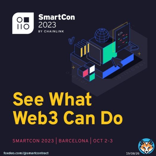 Are you a leader in Web3?   Attend SmartCon 2023 to connect with top experts and protocols who can help you champion your project.   You won&rsquo;t want to miss this&mdash;tickets are on sale now