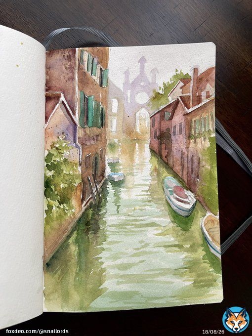 More watercolor practices.
