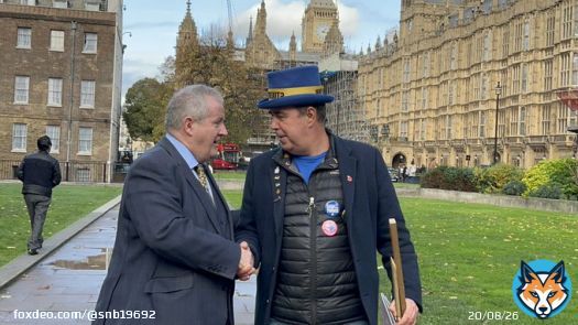 Always great to bump into Ian Blackford in Westminster. He always makes time and treats people with respect.