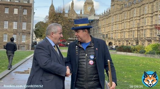 Always great to bump into Ian Blackford in Westminster. He always makes time and treats people with respect.