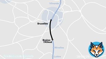 En raison d'un incident sur les voies à Uccle-Calevoet, la circulation des trains est perturbée entre Bruxelles et Linkebeek. La circulation des trains est interrompue sur cette ligne pour le moment. #SNCB