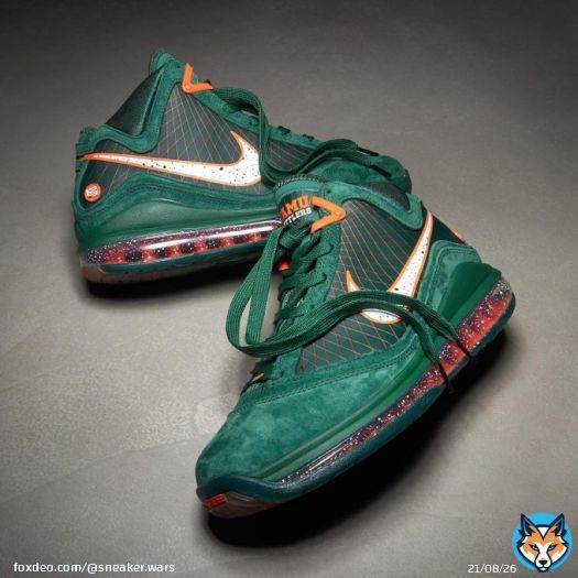 【海外1月7日発売予定】 ナイキ レブロン 7 'FAMU' ブラック & グリーン &rArr; #sneakerwars #スニーカー #ナイキ