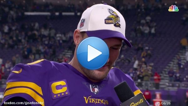 'I gotta call my dentist. I don't know if my dentist gets a lot of requests for grills.'   Kirk Cousins is hilarious.  #SKOL