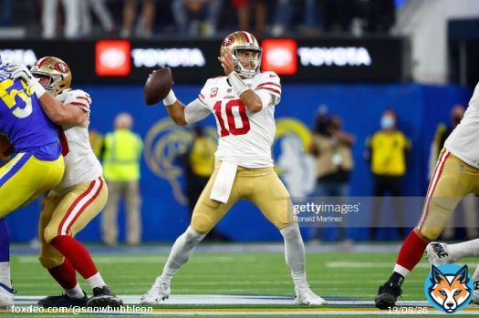 For Man Crush Monday let&rsquo;s flashback to @JimmyG_10&rsquo;s previous NFC championship appearances from the 2021 & 2019 seasons! Fingers crossed @49ers win next week too to make the Super Bowl again! #FTTB