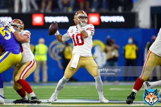 For Man Crush Monday let&rsquo;s flashback to @JimmyG_10&rsquo;s previous NFC championship appearances from the 2021 & 2019 seasons! Fingers crossed @49ers win next week too to make the Super Bowl again! #FTTB