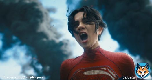 I'm so hyped to see Batfleck and Sasha Calle Supergirl in #TheFlashMovie, and Zod and Faora... As long as I don't think about the ending