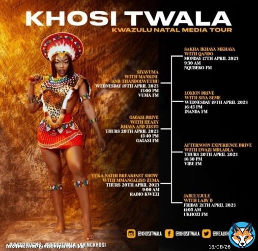 KZN is really showing up in welcoming uKhosi back home. It's so beautiful man.  Appearances and media rounds everywhere! They're really proud of her momentous achievement.  KHOSI IS LOVED THE KHOSI TWALA ERA #KhosiTwala
