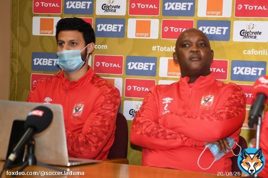 Al Ahly coach Pitso Mosimane and captain Mohamed El Shenawy have sent a special message to the supporters ahead of the CAF Champions League final on Monday night. #SLInt  ICYMI: