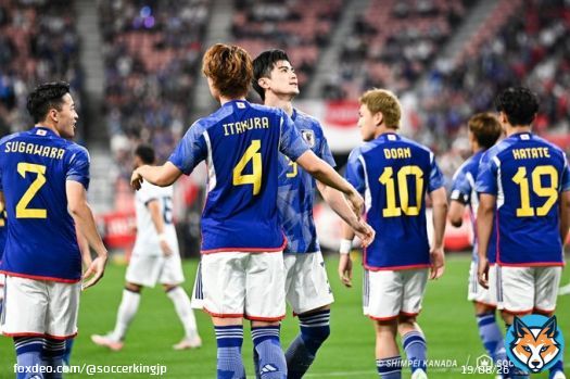 キリンチャレンジカップ2023 前半終了  日本代表 4-0 エルサルバドル代表 谷口彰悟（1分） 上田綺世（4分） 久保建英（25分） 堂安律（44分）  @kanadashimpei  #夢への勇気を #jfa #daihyo #SAMURAIBLUE #サッカー日本代表