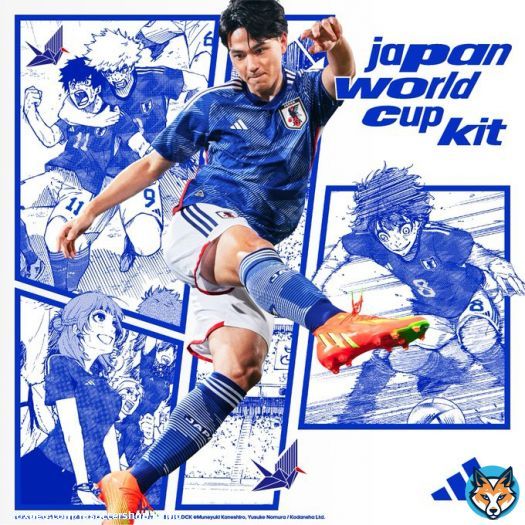 アディダス サッカー日本代表 2022 ユニフォームが登場。  日本を、歓喜で染めろ。  #サッカー日本代表 2022 ユニフォームのコンセプトは #ORIGAMI。 日本の想いをひとつに。 歓喜に満ちた新しい景色を、共に創ろう。    #アディダス #daihyo #日本を歓喜で染めろ