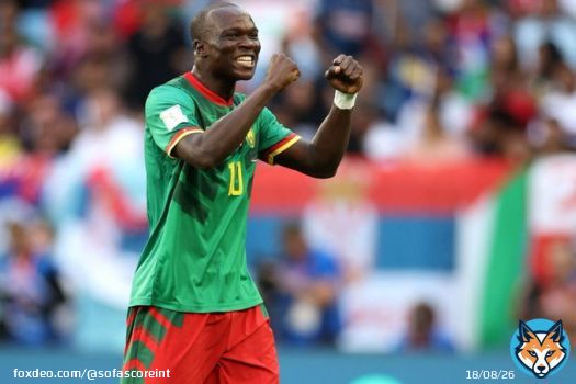 | FOCUS  Vincent Aboubakar v Serbia:   35' played  15 touches  1 goal  3 shots/2 on target (0.46 total xG)  1 assist  7/8 accurate passes  3/3 successful dribbles  8.4 Sofascore rating  Our Player of the Match!   #CMRSRB #Qatar2022 #FIFAWorldCup