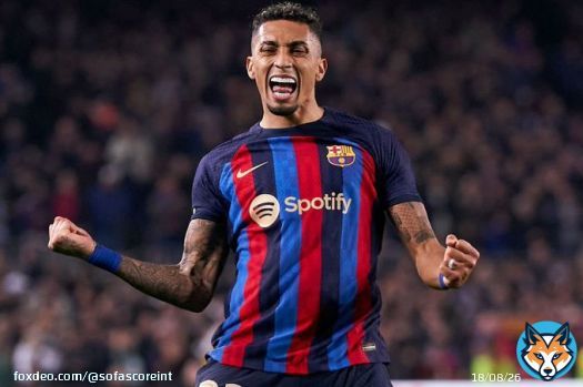 | FOCUS  Raphinha v Manchester United:   61 touches  1 goal  6 shots/3 on target (0.19 xG)  1 assist  20/30 accurate passes  3/8 successful dribbles  8/16 duels won  4 tackles  8.1 Sofascore rating  He's our #BarcaMUFC Player of the Match!   #UEL