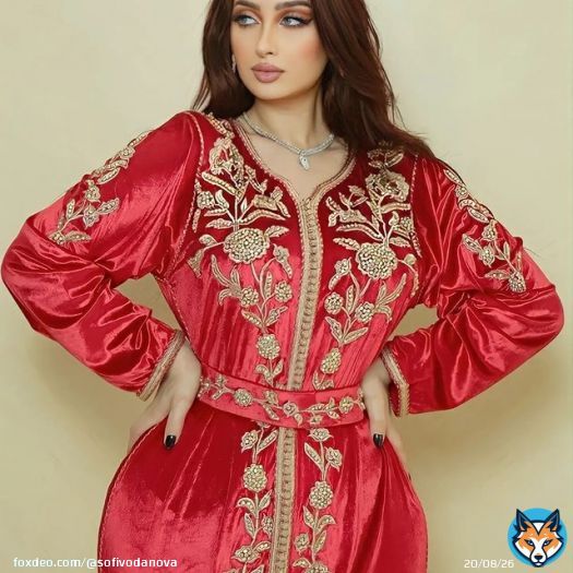Red or royal blue \u2764\ufe0f\ud83d\udc99   #ramadankareem  #kaftandress  #traditionaldress  #dzteam  #fashiondesigner  #ramadanvibes  #ramadandecorations