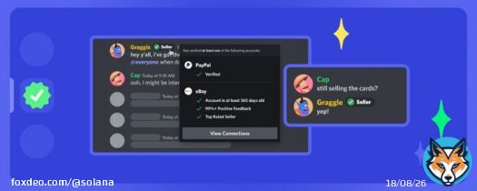 Discord's newly announced Linked Roles include support for Solana &ndash; a first for any blockchain   Servers with the Solana app installed can prompt users to link and authenticate with their Solana wallet, and assign Linked Roles based on the walllet!