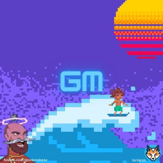 Gm fam    Are you surfing with the wave or against it?    What is your goal in Web 3.0?  #BTC #SOL  #ETH