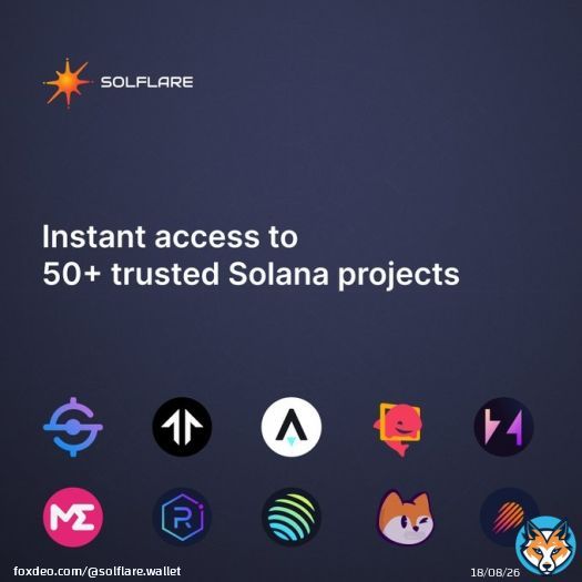 Solflare was the first Solana wallet ever.   Our core mission to keep users as safe as possible will never change.