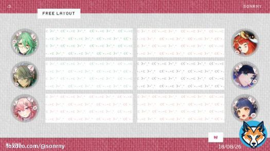 HELP RT PLEASE? DANKE!   Halo, Alana di sini mau membagikan FREE LAYOUT yang bisa ditake nanti jam 19.00 WIB thanks to Kak @hqaitham for sweeped all of my layouts and asked me to share this with you guys! I'll explain the rules below.  #zonauang