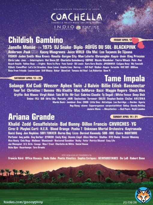 de esto a esto   BLACKPINK COACHELLA HEADLINER  #BLACKPINKXCoachella