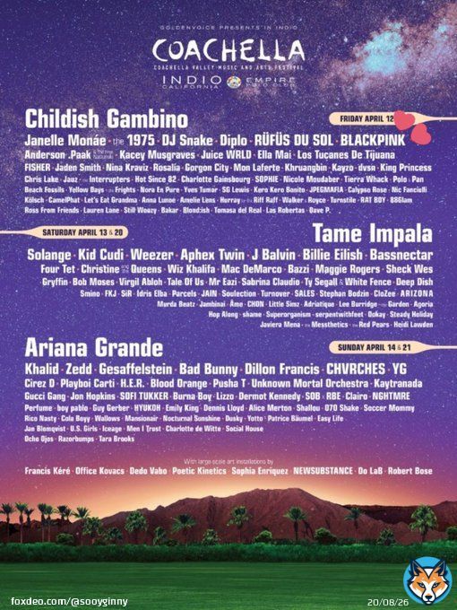 de esto a esto   BLACKPINK COACHELLA HEADLINER  #BLACKPINKXCoachella