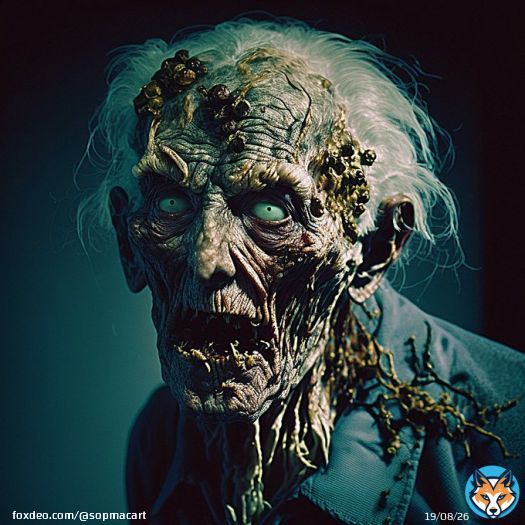 Ophiocordyceps Octogenarian  #thelastofus #midjourney #thelastofushbo #tlou