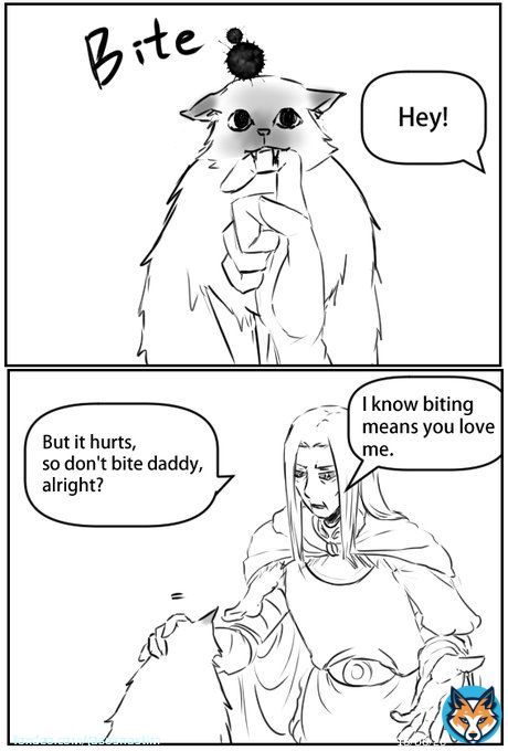 #ELDENRING #EldenRingFanart #エルデンリング  #百智卿ギデオン・オーフニール #Gideon_Ofnir Bite!!
