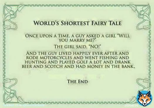vaastavngo: Just For Smiles: On this #WomensDay, with #ValentinesDay just gone by, we would like to share The World's Shortest Fairy Tale!  #WomensDay2023