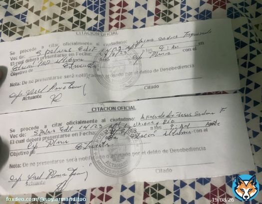 Atenci&oacute;n Acaban de citar a mi hermana y a mi por la seguridad de estado para el jueves pr&oacute;ximo, con el motivo de &ldquo;entrevista&rdquo; pero aqu&iacute; todos sabemos los fines de estas entrevistas que nada m&aacute;s y nada menos q para acosar, amenazar y reprimir por solamente los ideales nuestros