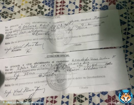 Atenci&oacute;n Acaban de citar a mi hermana y a mi por la seguridad de estado para el jueves pr&oacute;ximo, con el motivo de &ldquo;entrevista&rdquo; pero aqu&iacute; todos sabemos los fines de estas entrevistas que nada m&aacute;s y nada menos q para acosar, amenazar y reprimir por solamente los ideales nuestros