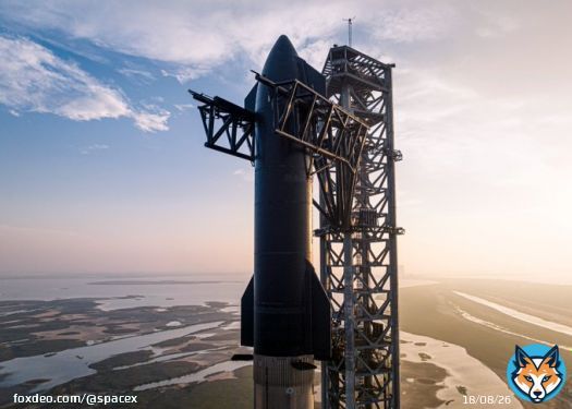 Teams are completing final checkouts and reviews ahead of Starship&rsquo;s first flight test attempt; weather is looking pretty good for tomorrow morning but we're keeping an eye on wind shear