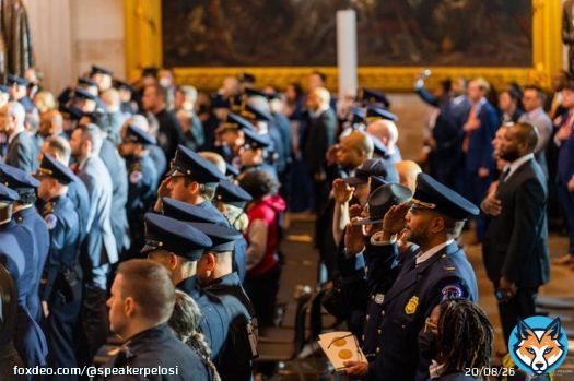 It was my honor today to present the Congressional Gold Medal to the heroes who defended the Capitol, the Congress and the Constitution on January 6th.   Staring down violence and bigotry, these law enforcement officers ensured that Democracy survived on that dark day.