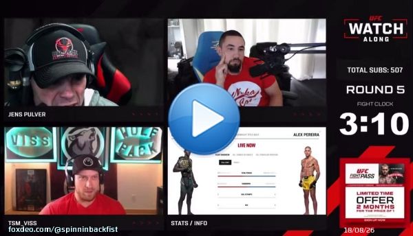 wake up to Rob Whittaker&rsquo;s reaction to Izzy getting knocked out #UFC281