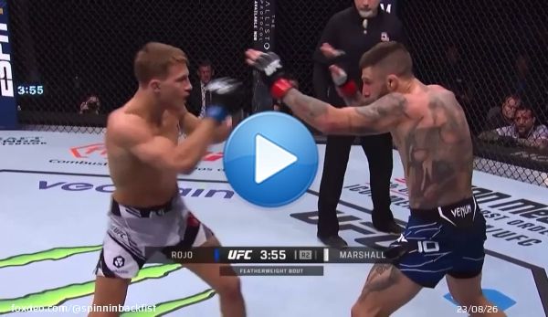 FRANCIS MARSHALL JUST PUT ROJO OUT COLD #UFCOrlando