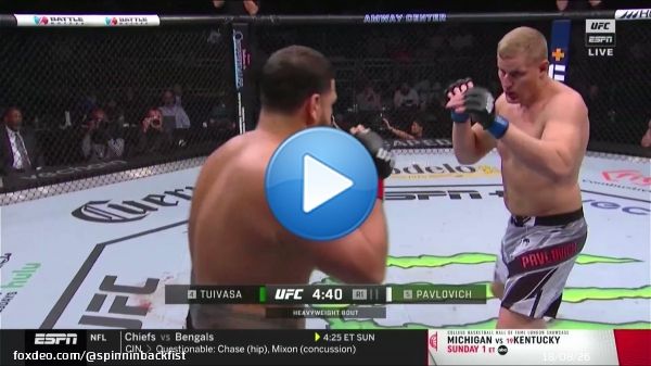 PAVLOVICH KNOCKS OUT TAI TUIVASA EARLY IN ROUND ONE #UFCOrlando