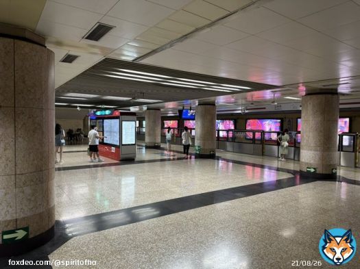 Train station in Beijing vs. train station in NYC from my own eyes.