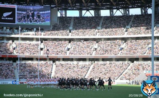 #ラグビー日本代表 オールブラックス戦入場者数は6万5188人！ 歴代最多記録を更新 #JPNvNZL  #GoWithTheBrave