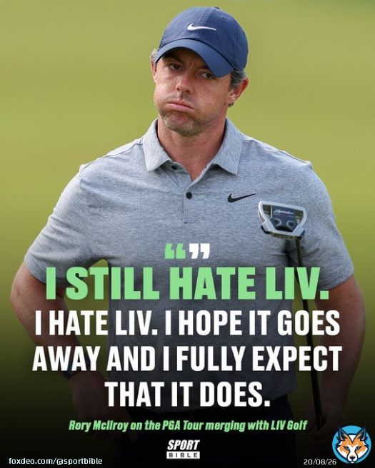 Rory McIlroy's opinion of LIV Golf hasn't changed despite the PGA Tour agreeing to merge with them